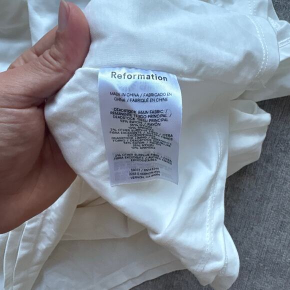 Reformation Open Back Knit Mini Dress - Picture 7 of 7